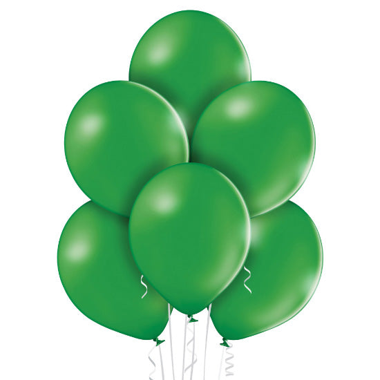 25 Stk. Luftballon Unifarben Ø 30cm | Dunkelgrün #011