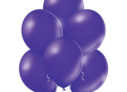 25 Luftballons Uni Metallic Ø30/33cm |  Lila #062