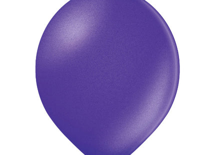 25 Luftballons Uni Metallic Ø30/33cm |  Lila #062