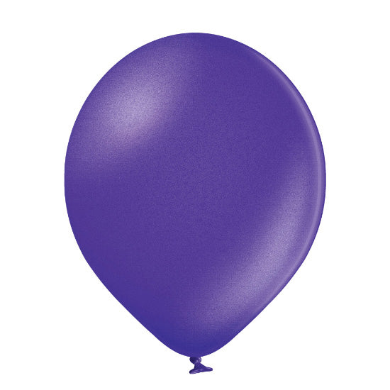 25 Luftballons Uni Metallic Ø30/33cm |  Lila #062