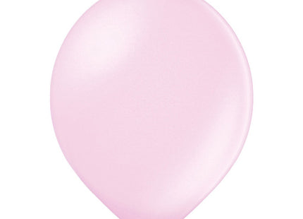 Latexballons Uni Met ca.30/33cmØ/25St. Rosa #071