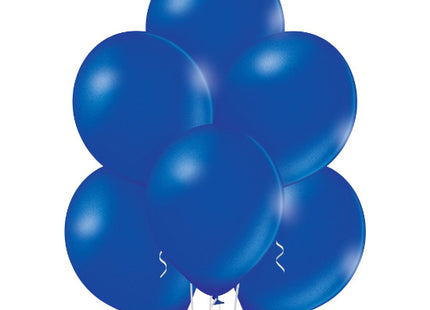 25 Stk. Luftballon Uni Metallic Ø 30cm |  Royalb #079