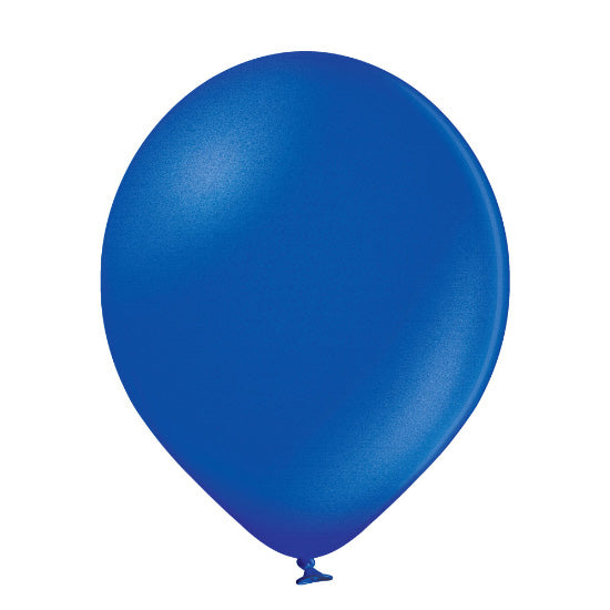 25 Stk. Luftballon Uni Metallic Ø 30cm |  Royalb #079