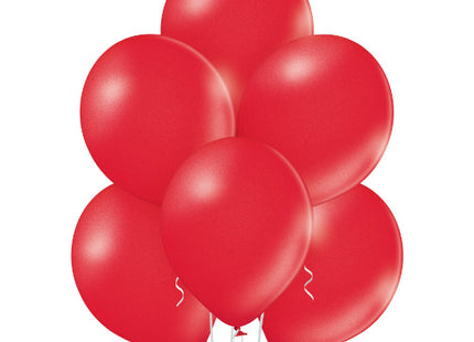 25 Stk. Luftballon Uni Metallic Ø 30cm |  Rot #080