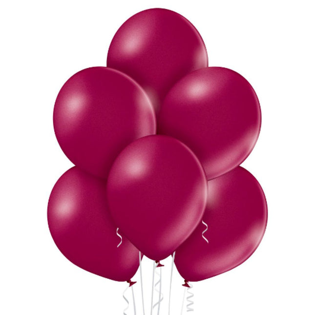 25 Luftballons Uni Metallic Ø30/33cm |  Plum #087