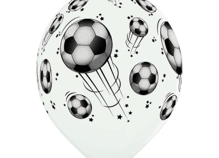 Luftballon Ø30cm "Fußball" | 6 Stk.