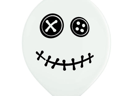 Luftballon Ø30cm "Voodoo Puppe" | 6 Stk. - Mix