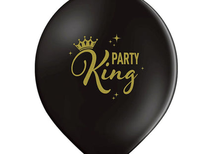 Luftballon Ø30cm "Party King" | 6 Stk.