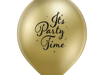 Luftballon Ø30cm "Party King" | 6 Stk.