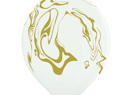 Luftballon Ø30cm "Marble" | 6 Stk.