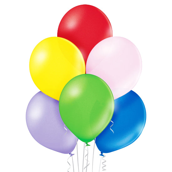 25 Stk. Luftballon Metallic  Ø 27cm | Bunt