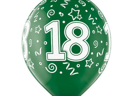 Luftballon Happy Birthday ca.30/33cmØ/100 Stk. Bunt