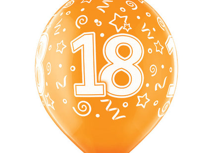 Luftballon Happy Birthday ca.30/33cmØ/100 Stk. Bunt