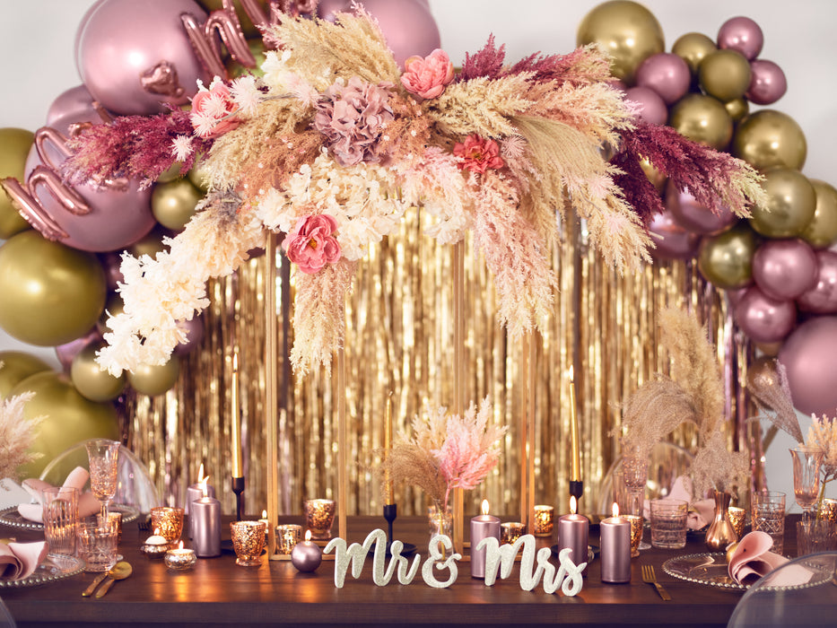 50 Luftballons Uni Glossy Ø30/33cm | Roségold