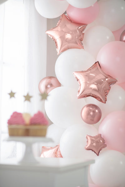 50 Stk. Luftballon Ø12cm "Uni Glossy" | Kupfer