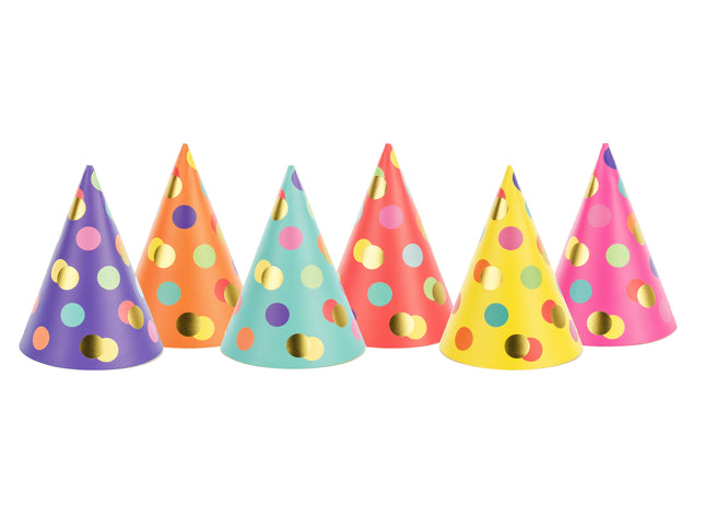 PartyHut Dots Mix 6Stk.