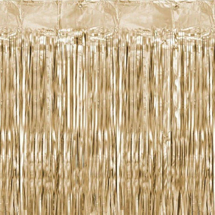 Türvorhang Lametta 90x250cm | Gold