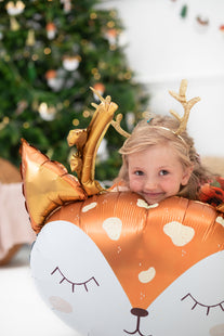 ABC Shape Folienballon Hirsch | 73x64 cm