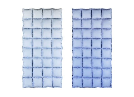 Folienballon Vorhang 72x143 cm | Blau Ombre