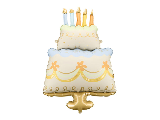 Shape Folienballon Kuchen | 62x104 cm