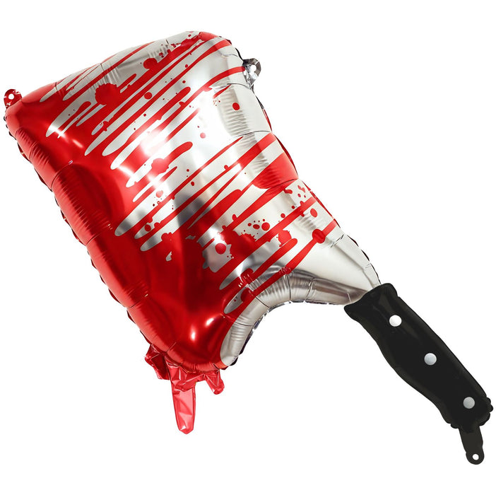 Shape Folienballon "Blutiges Hackmesser" | 36.5 x 88.5 cm