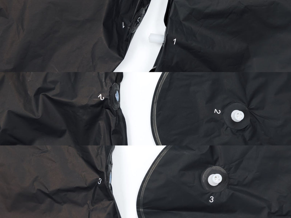 Shape Folienballon STEHEND "Spinne XXL" (LUFT) | 275 x 152 cm