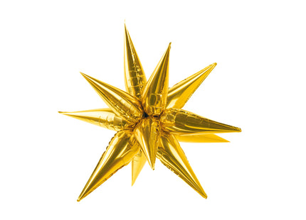 ABC Shape Folienballon 3D-Stern | Gold 70cm