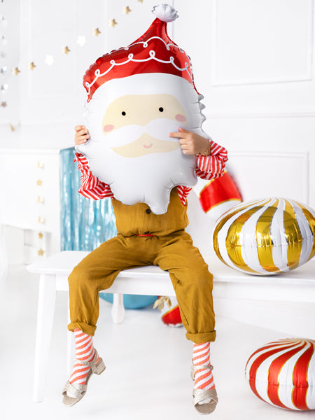 ABC Folienballon Weihnachtsmann | 50x70cm