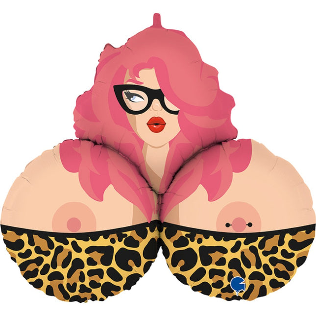 ABC Shape Folienballon | Mrs. B - 89cm