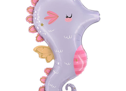 ABC Shape Folienballon Seepferdchen | 91cm