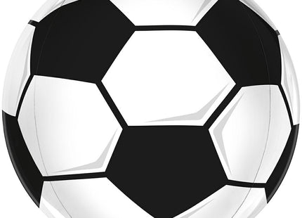 ABC4D Folienballon Globe Fußball Soccerball | 38cm ABC18