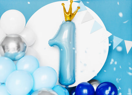 Latexballon Ballongirlande blau, 200cm