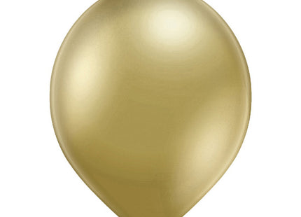 100 Stk. Luftballon Uni Glossy Ø 30cm | Gold
