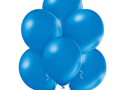 100 Stk. Luftballon Uni Metallic Ø 30cm | Blau