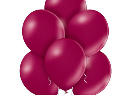 100 Stk. Luftballon Uni Metallic Ø 30cm | Pflaume