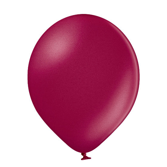 100 Stk. Luftballon Uni Metallic Ø 30cm | Pflaume