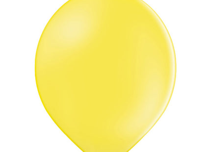 100 Stk. Luftballon Unifarben Ø 30cm | Gelb #006