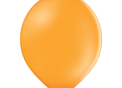 100 Stk. Luftballon Uni Pastell Ø 30cm | Orange #007
