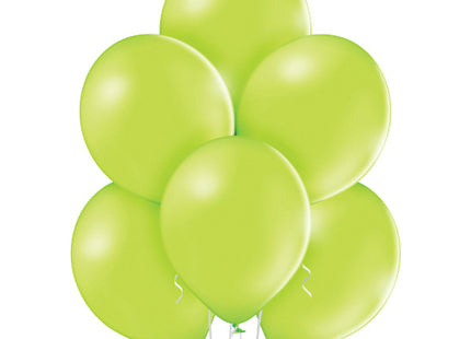 100 Stk. Luftballon Unifarben Ø 30cm | Apfelgrün
