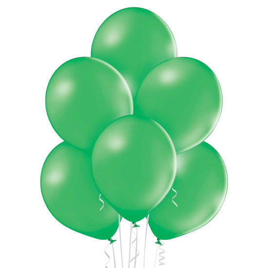 100 Stk. Luftballon Uni Pastell Ø 30cm | Int.Grün