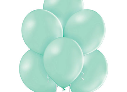 50 Luftballons Uni Pastell Ø 30/33cm | Light Green