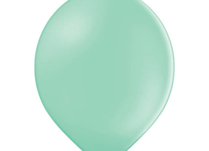 50 Luftballons Uni Pastell Ø 30/33cm | Light Green