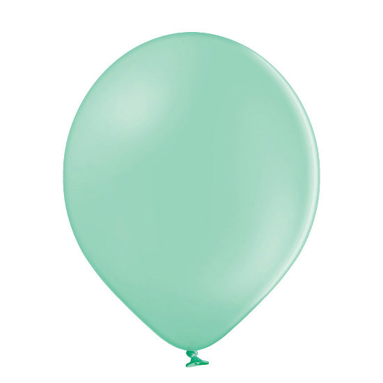 50 Luftballons Uni Pastell Ø 30/33cm | Light Green