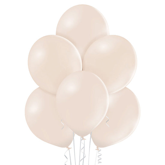 100 Stk. Luftballon Uni Pastell Ø 30cm | Alabaster