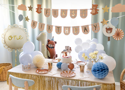 Banner "First Birthday" Bär | 13 x 255 cm