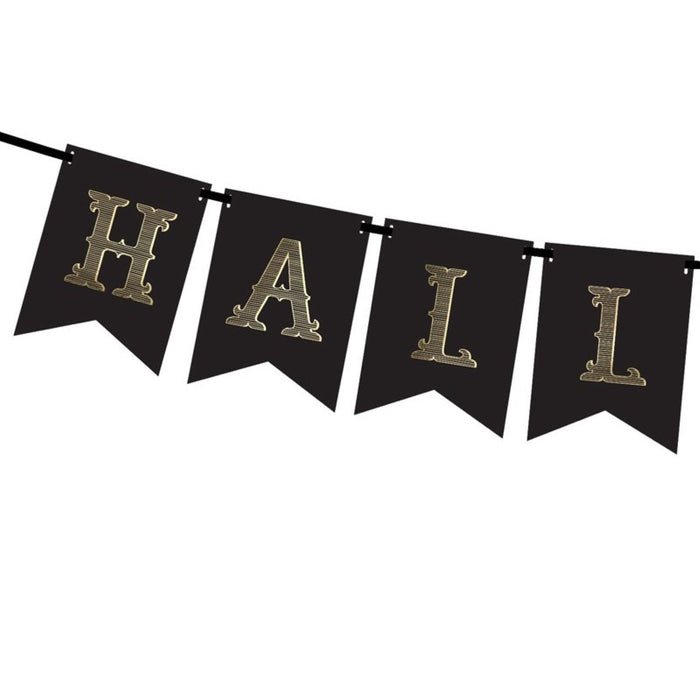Banner "Halloween" Schwarz | 20 x 175 cm