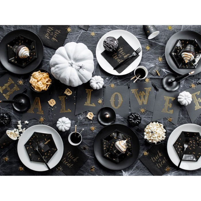 Banner "Halloween" Schwarz | 20 x 175 cm