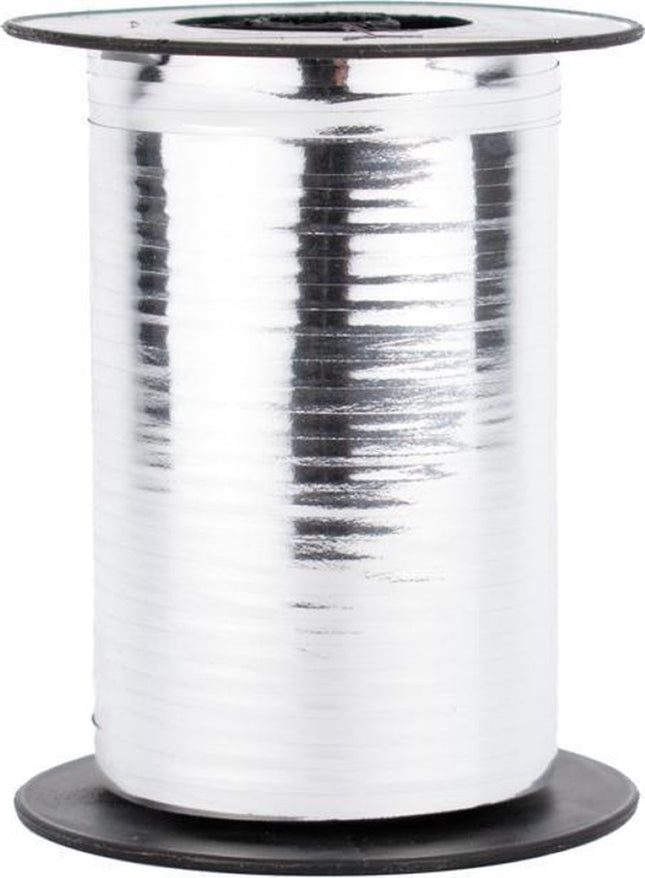 Geschenkband Polyband 5mm/500m Silber #05