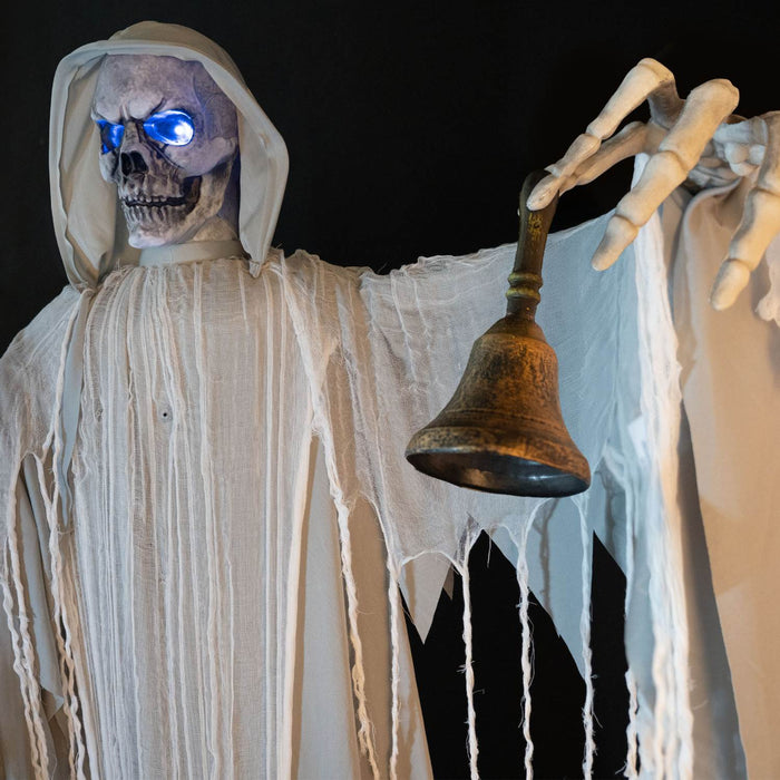 Glockenspieler-Skelett - Animiert |  182 cm - Halloween Dekoration