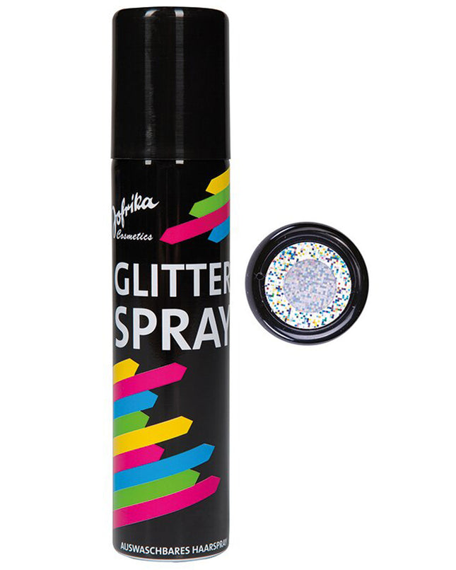Glitter Color Haarspray - Farbspray 100 ml | Silber
